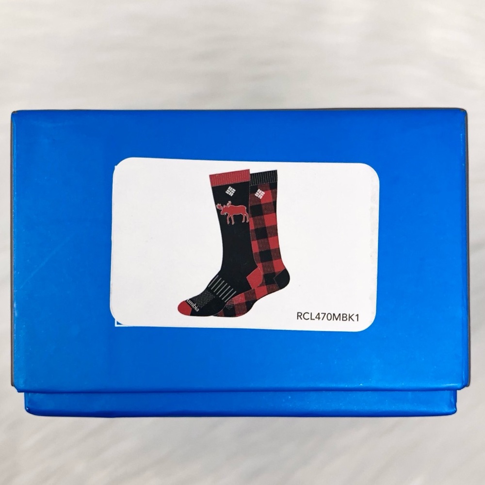 Columbia Men’s Wool Socks in Gift Box | 2 Pair - Picture 3 of 6